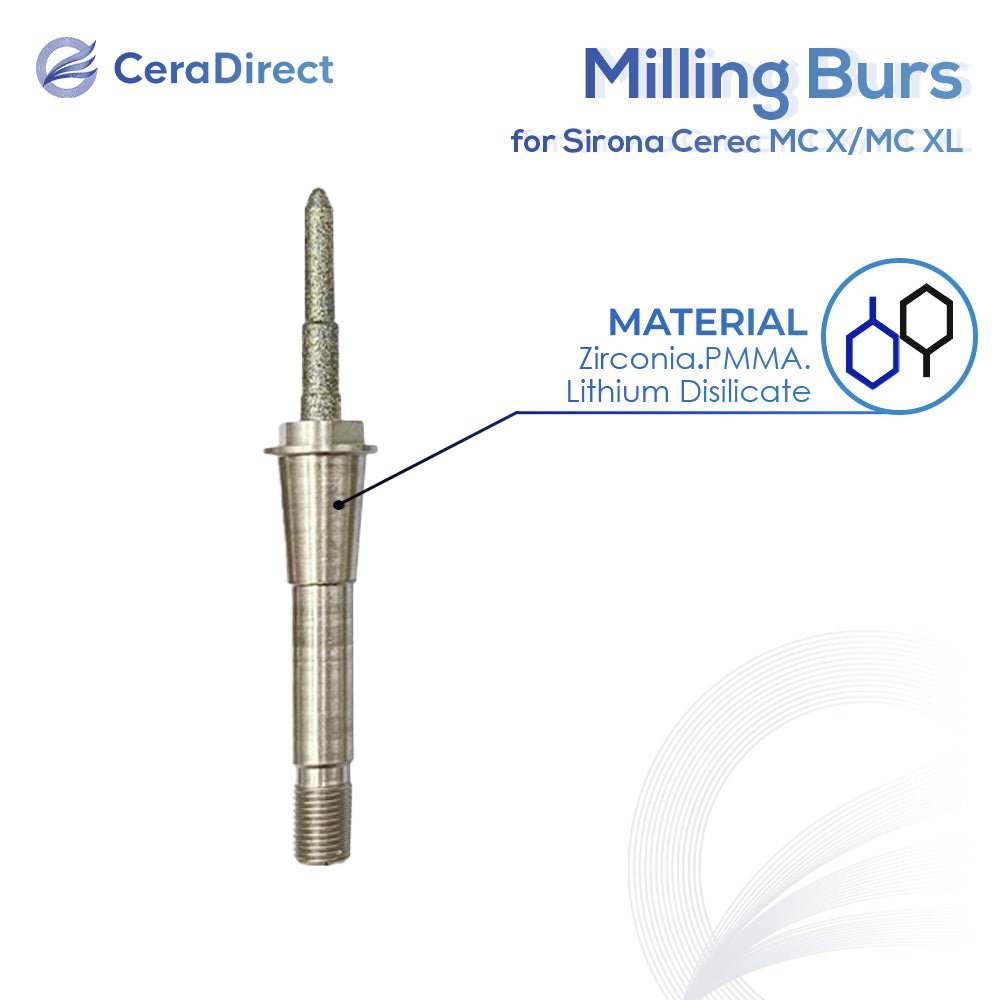 Milling Burs——Sirona(MC X MC XL)Milling Machine - CeraDirect