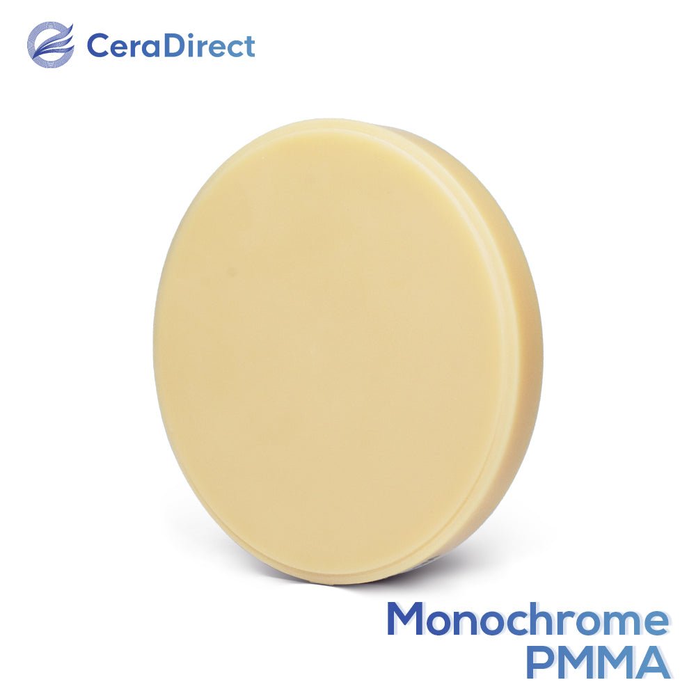 Monochrome PMMA Block—Open System (98mm) 12mm-20mm - CeraDirect