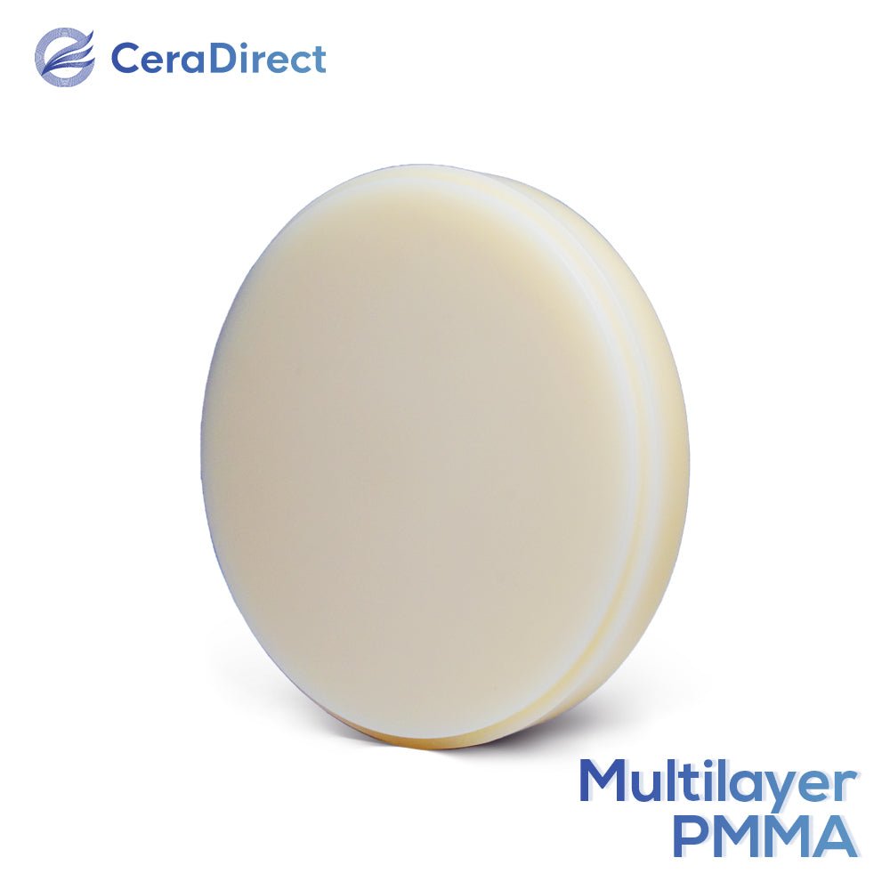 Multilayer PMMA Block—Open System (98mm) 12mm-30mm - CeraDirect